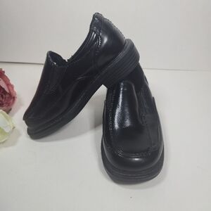 Morenza Black Slip-On Boy Shoes. Black Dress  Shoes for Boy.